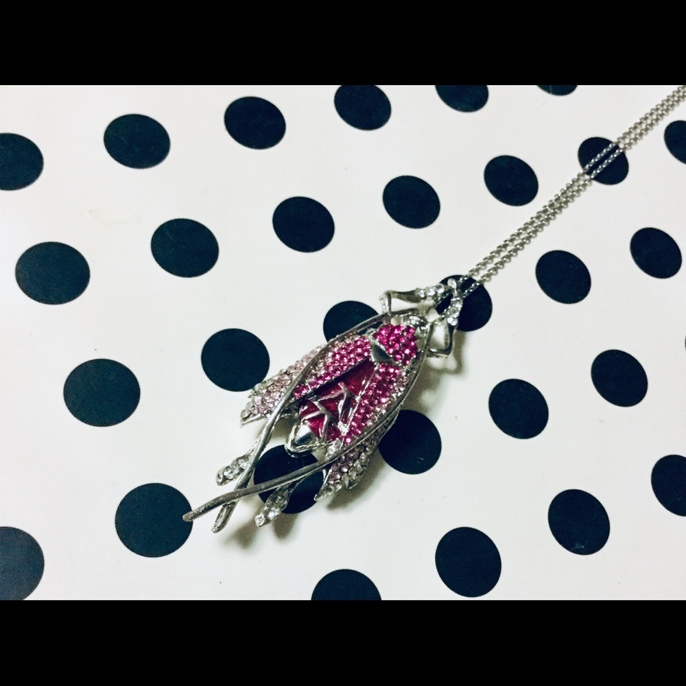 Cockroach necklace